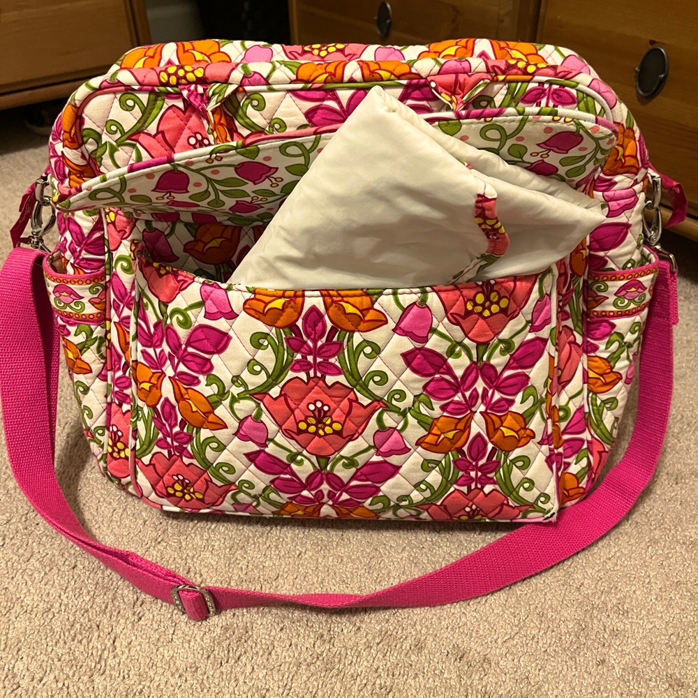 Vera Bradley Convertible Baby Bag (Diaper Bag)